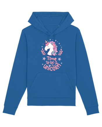 Time To Be A Unicorn Royal Blue