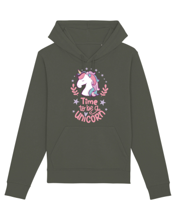 Time To Be A Unicorn Khaki