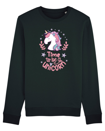 Time To Be A Unicorn Black
