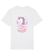 Time To Be A Unicorn Tricou mânecă scurtă Unisex Rocker