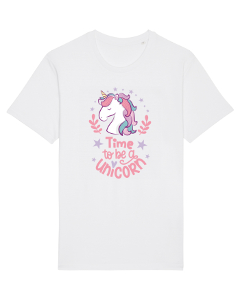Time To Be A Unicorn White