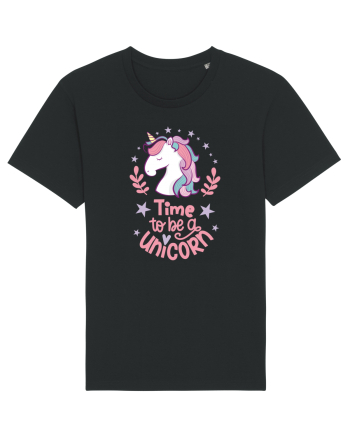 Time To Be A Unicorn Black