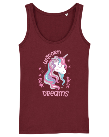 Unicorn Dreams Burgundy