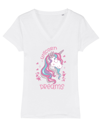 Unicorn Dreams White