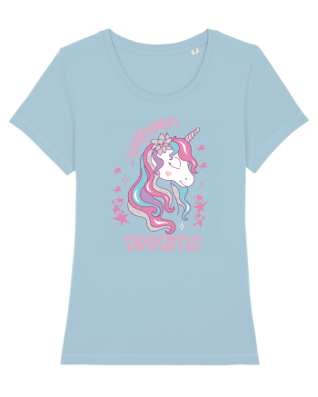 Unicorn Dreams Sky Blue
