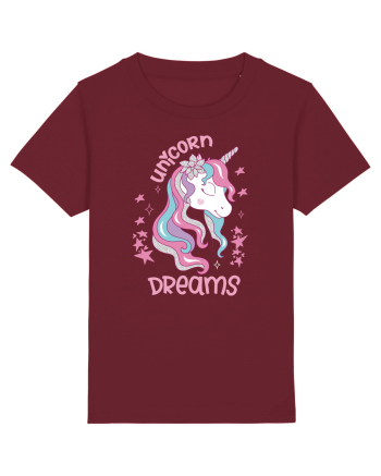 Unicorn Dreams Burgundy