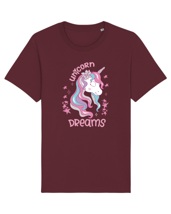 Unicorn Dreams Burgundy