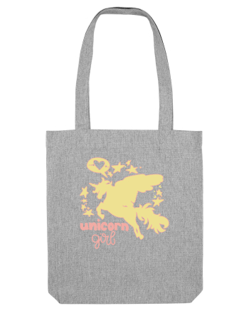 Unicorn Girl Heather Grey