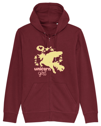 Unicorn Girl Burgundy