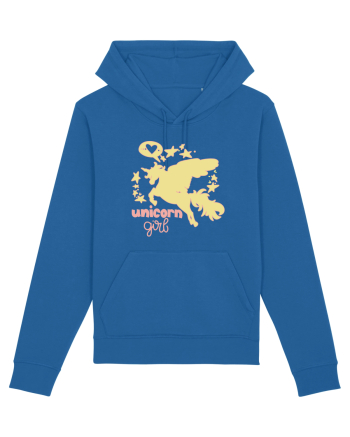 Unicorn Girl Royal Blue