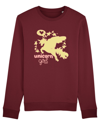 Unicorn Girl Burgundy