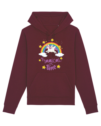 Unicorn Magical Time Burgundy