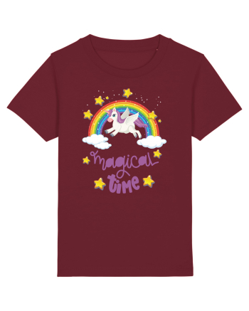 Unicorn Magical Time Burgundy