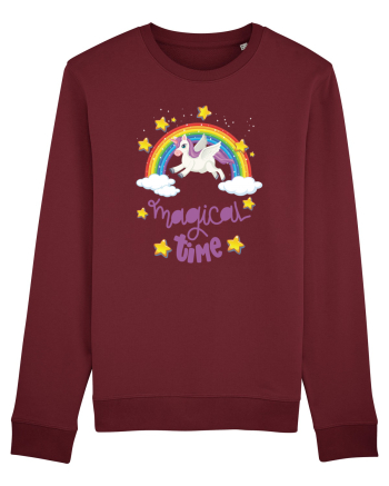 Unicorn Magical Time Burgundy
