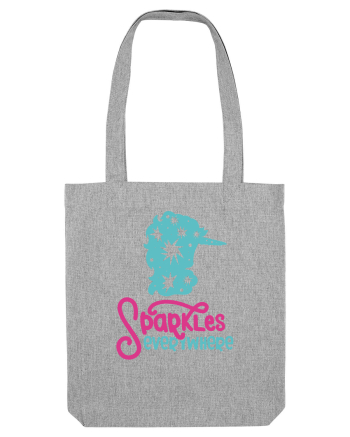 Unicorn Sparkles Everywhere Heather Grey