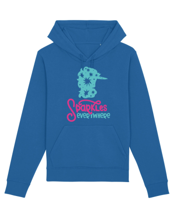 Unicorn Sparkles Everywhere Royal Blue