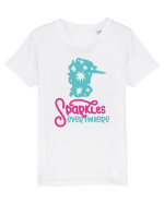 Unicorn Sparkles Everywhere Tricou mânecă scurtă  Copii Mini Creator