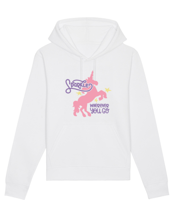 Unicorn Sparkles Wherever You Go White