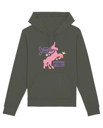 Unicorn Sparkles Wherever You Go Khaki