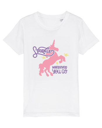 Unicorn Sparkles Wherever You Go White