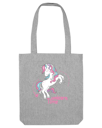 Unicorn Time Heather Grey