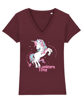 Unicorn Time Burgundy