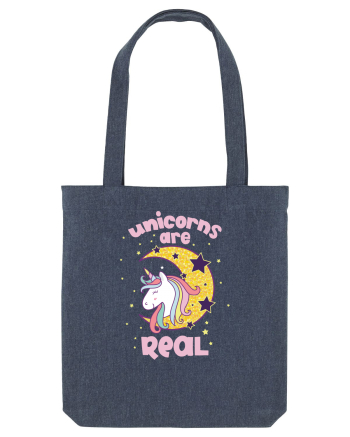 Unicorns Are Real Midnight Blue