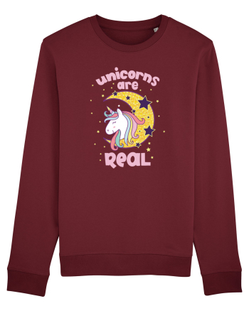 Unicorns Are Real Burgundy