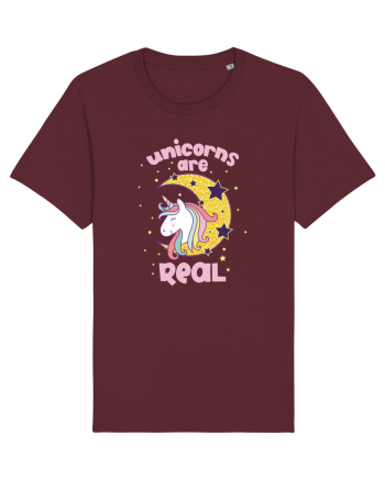 Unicorns Are Real Burgundy