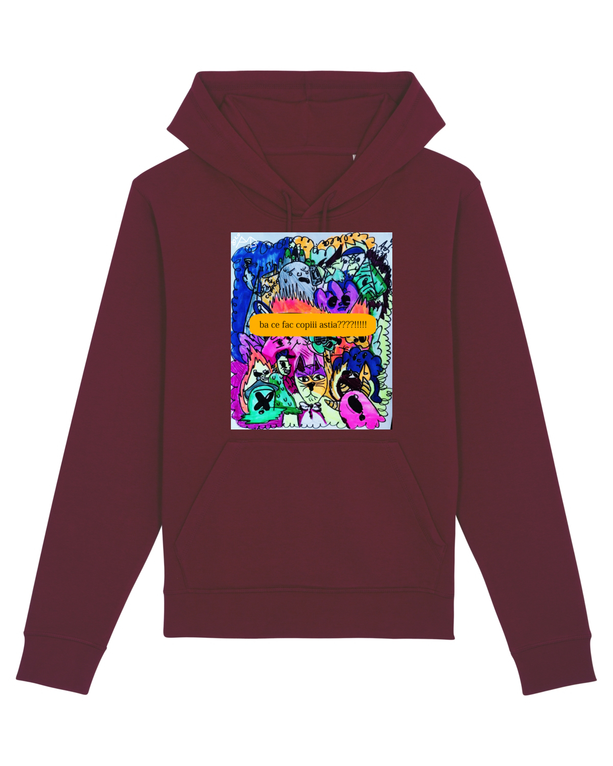 Hanorac Unisex Drummer Burgundy