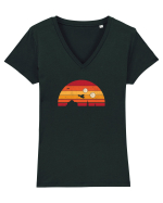 Tattoine Planet Tricou mânecă scurtă guler V Damă Evoker