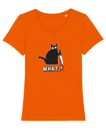 Crazy Killer Cat  Bright Orange