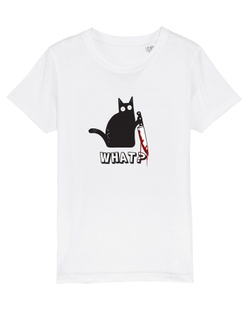 Crazy Killer Cat  White
