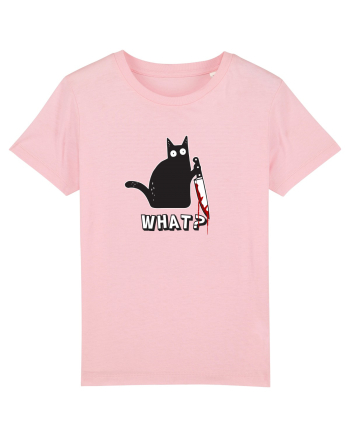 Crazy Killer Cat  Cotton Pink