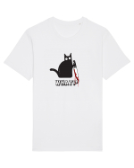 Crazy Killer Cat  Tricou mânecă scurtă Unisex Rocker