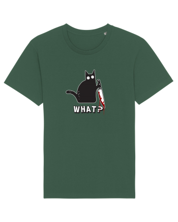 Crazy Killer Cat  Bottle Green
