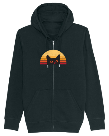 Retro Cat  Black