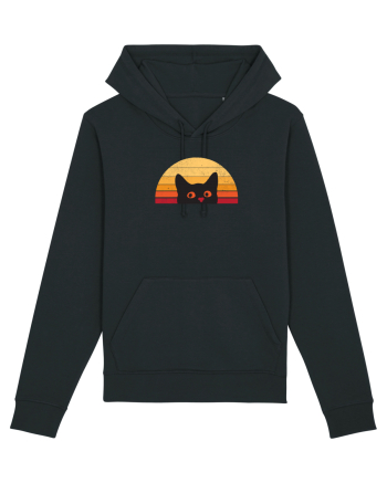Retro Cat  Black