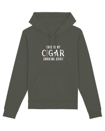My Cigar smoking shirt. Khaki