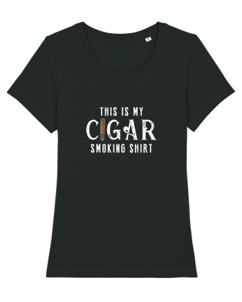 My Cigar smoking shirt. Black