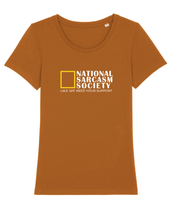 National Sarcasm  Society Roasted Orange