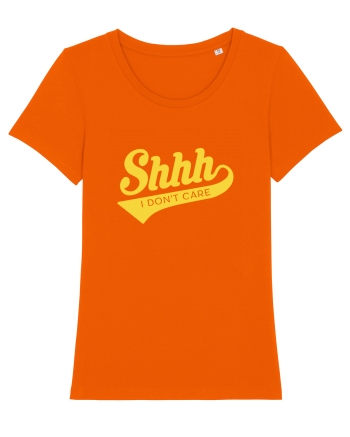 I don't care Bright Orange