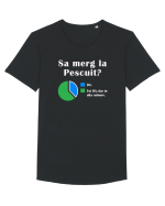 Sa merg la PESCUIT Tricou mânecă scurtă guler larg Bărbat Skater