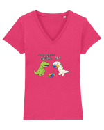 Ultimul Unicorn Tricou mânecă scurtă guler V Damă Evoker