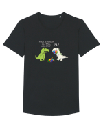 Ultimul Unicorn Tricou mânecă scurtă guler larg Bărbat Skater