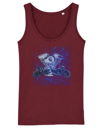 Bikes Burgundy