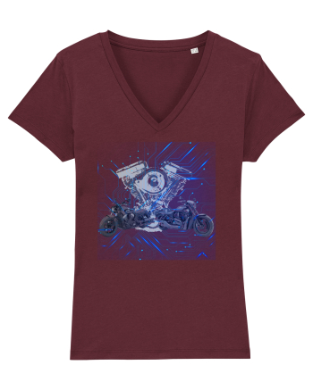 Bikes Burgundy