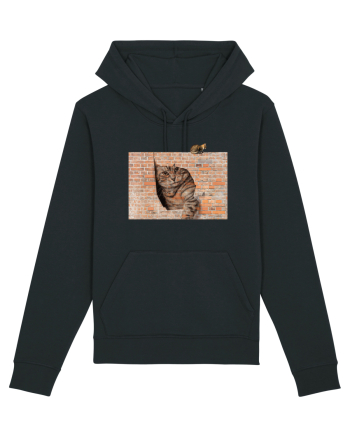 Cats on walls  Black
