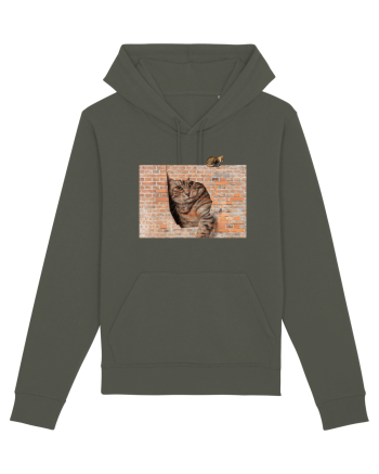Cats on walls  Khaki