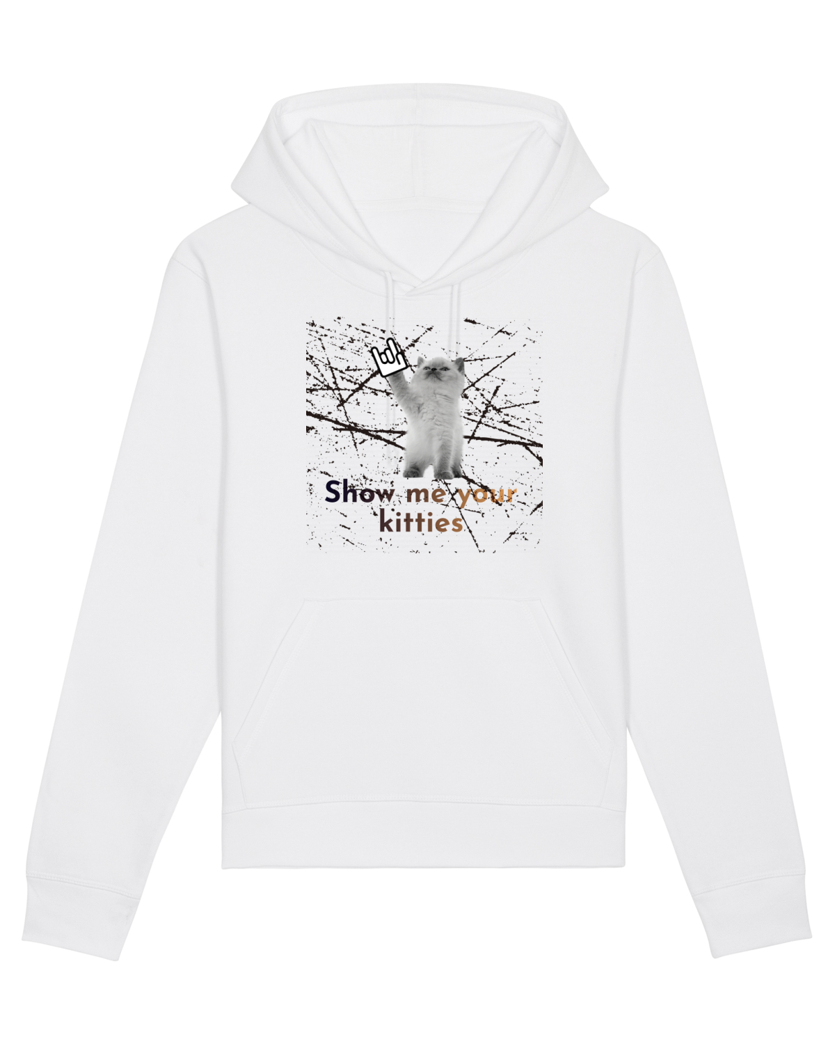Hanorac Unisex Drummer White